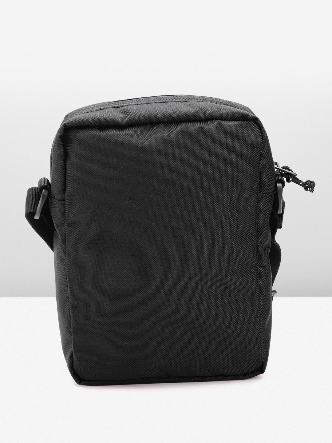 Columbia Unisex Black Zigzag Side Bag - Image 3