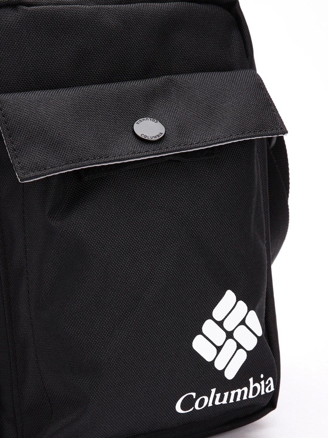 Columbia Unisex Black Zigzag Side Bag - Image 6