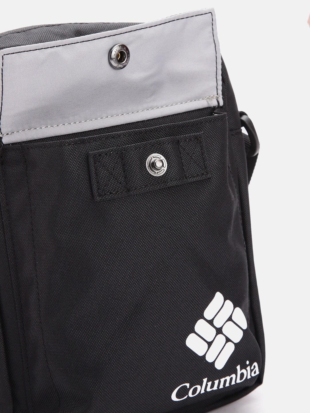 Columbia Unisex Black Zigzag Side Bag - Image 7