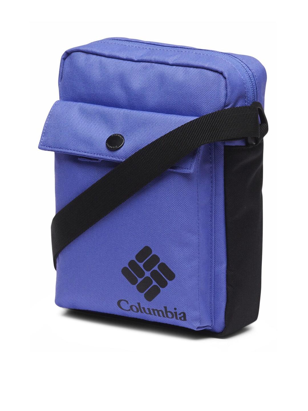 Columbia Unisex Purple Zigzag Side Bag